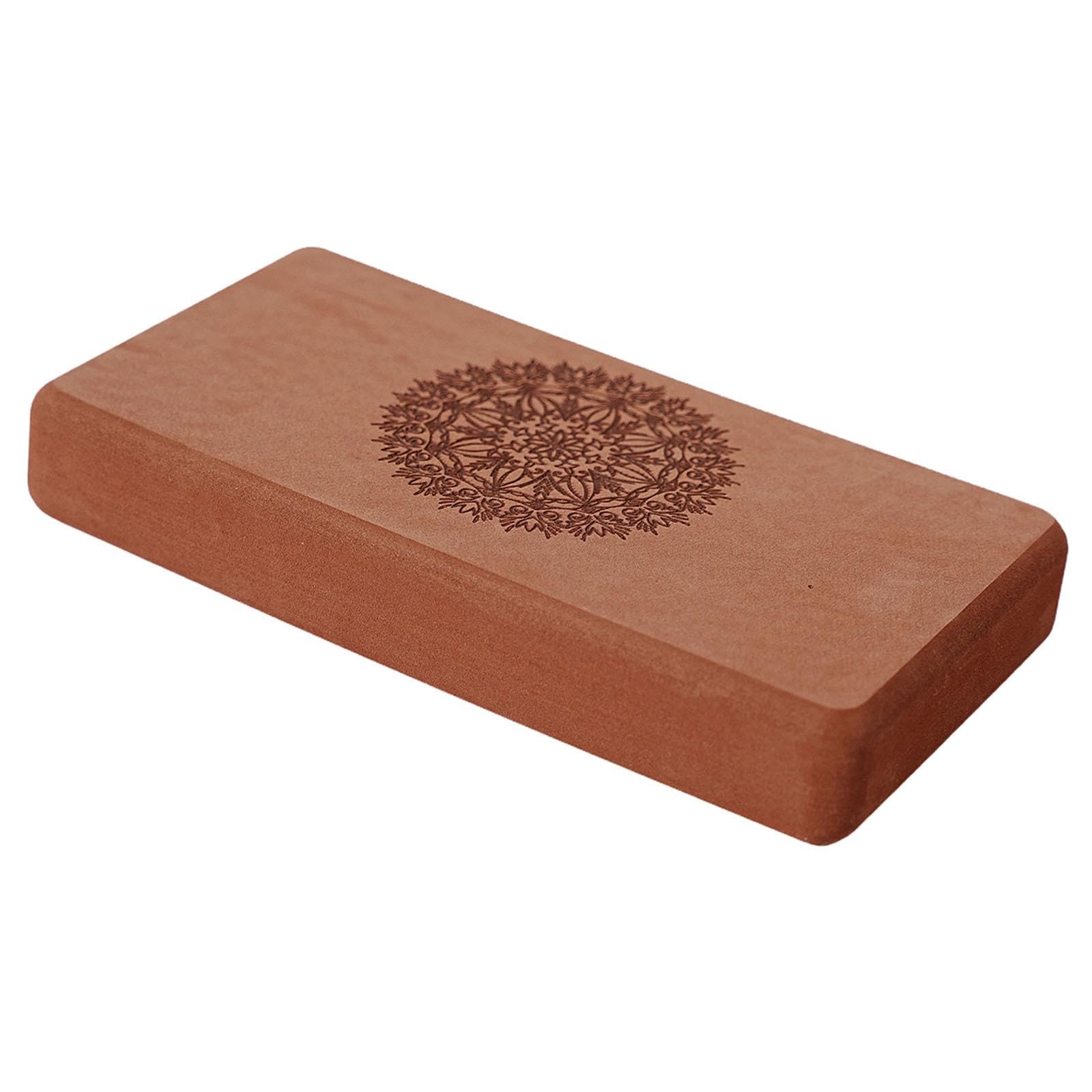 Yoga Block Practical Portable Exercise Brick for Home Gym Workout Stretching Coffee-image-42