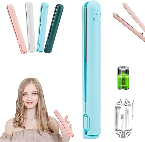 Life Sunny - Mini rizador de pelo de doble propósito, rizador de pelo Lifesunny, mini rizador de doble propósito inalámbrico, mini rizador de doble