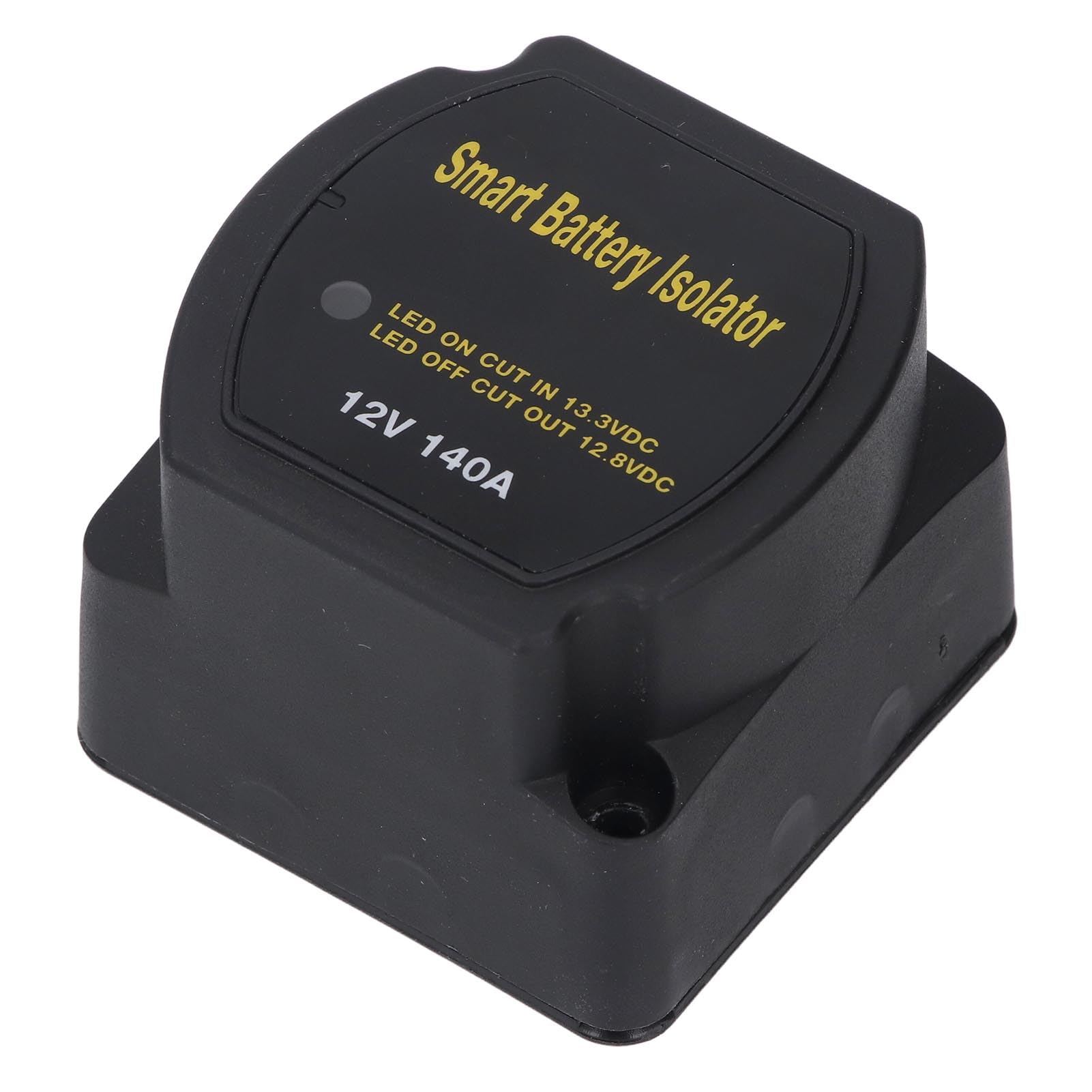 Generic Zestaw Izolatora Podwójnej Baterii 140AMP Zaawansowany Przekaźnik Wrażliwy na Napięcie do Ciężarówki RV UTV Wodoodporny Trwały 7 M 7AWG