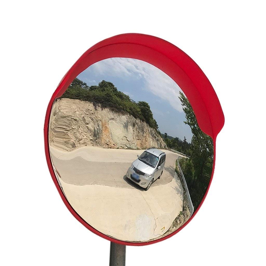Lustro Wypukłe Panshan Road, Lusterko Bezpieczeństwa Martwego Pola Do Wąskiej Drogi Górskiej, Przeciwdeszczowe, Z Filtrem Przeciwsłonecznym, 120 Cm