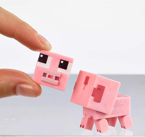 Miniatura 3 de Minecraft Paquete de 3 animales bebés de modo cómico