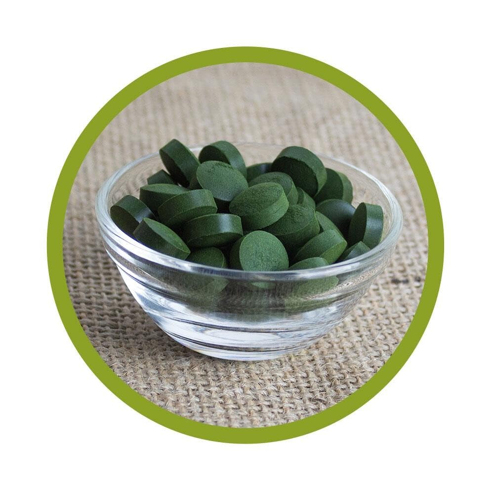 Bio Chlorella Presslinge à 500 mg - (2 Beutel mit je 125 g = ca. 500 Stück) - Naturprodukt - vegan/rein - gentechnikfrei