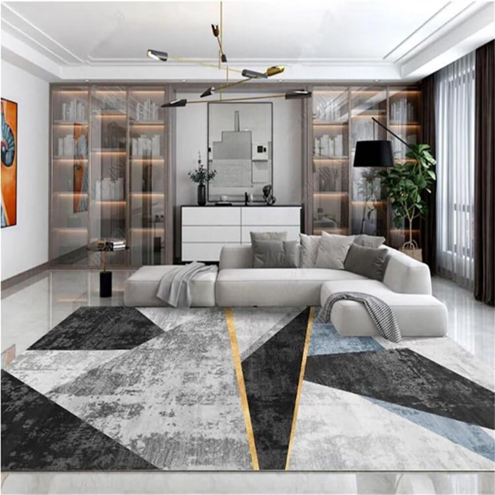 Tapis de couloir long moderne 120x180 pour entrée et séjour