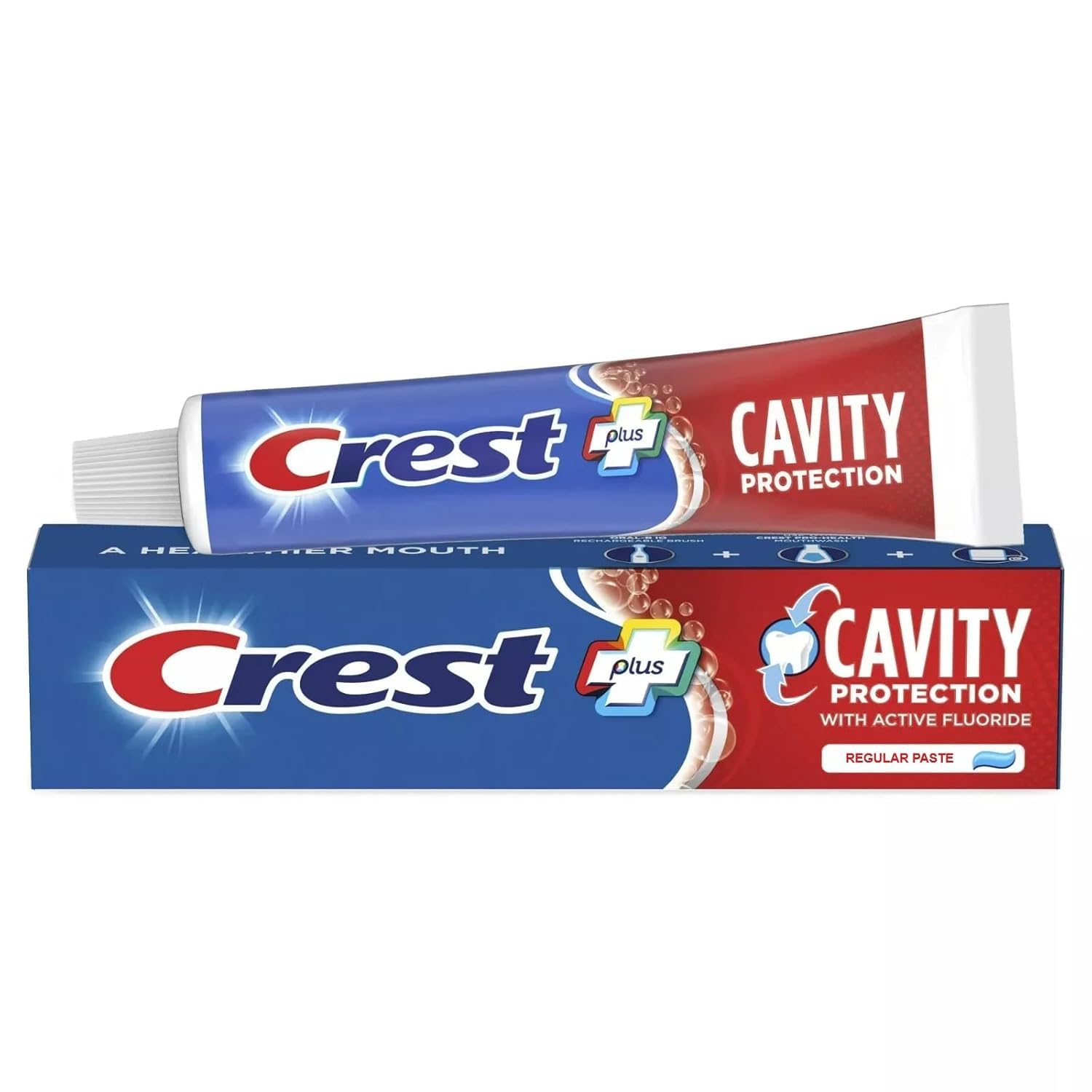 Crest Cavity Protection Toothpaste, Regular, 8.2-Ounce Tubes (Pack of 6)