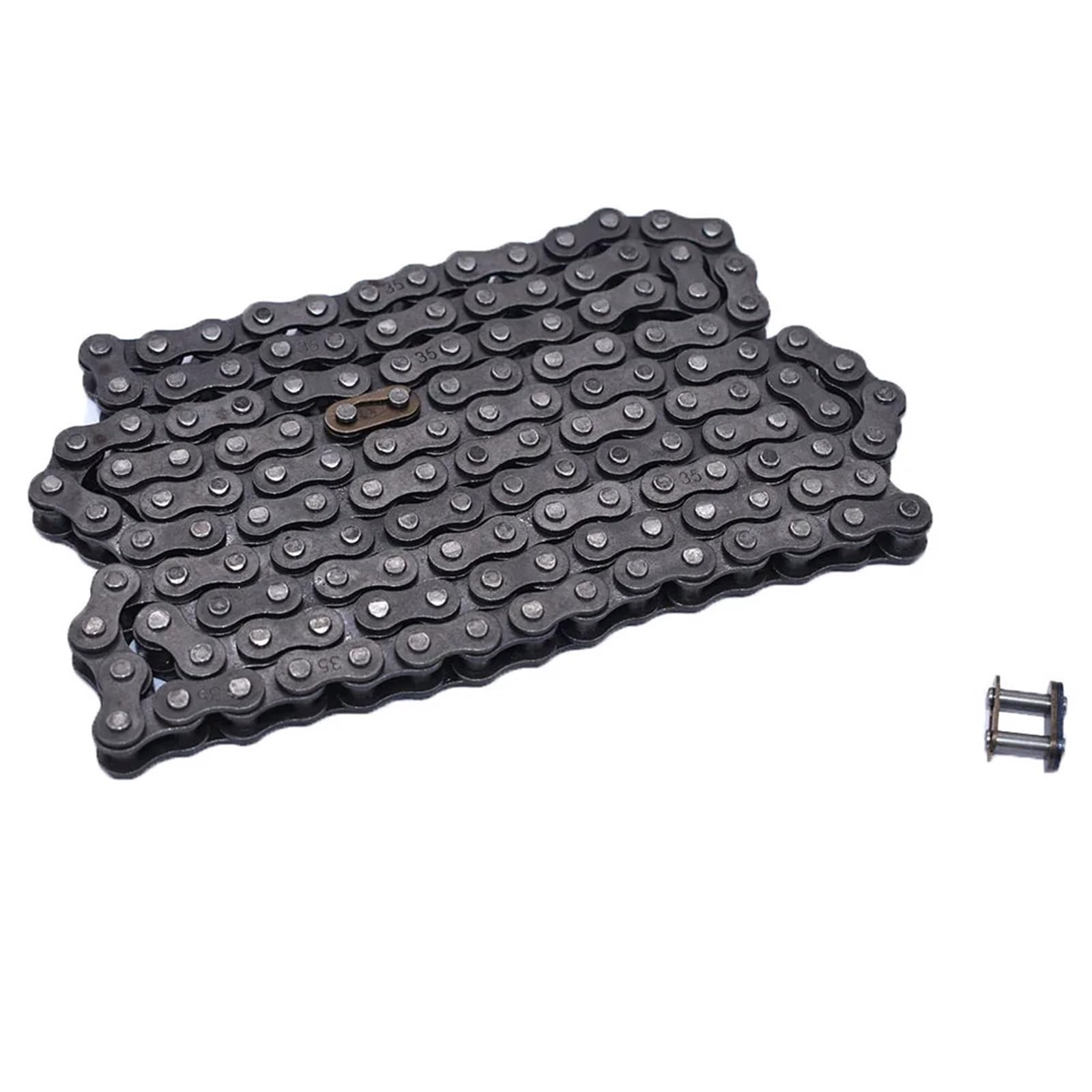 EJUOYO Chain Sprocket #35 Chain Rear Sprocket Of 40 65 70 75 Teeth For Go Kart ATV Cart Dirt Pit Bike(Chain-140LINK)