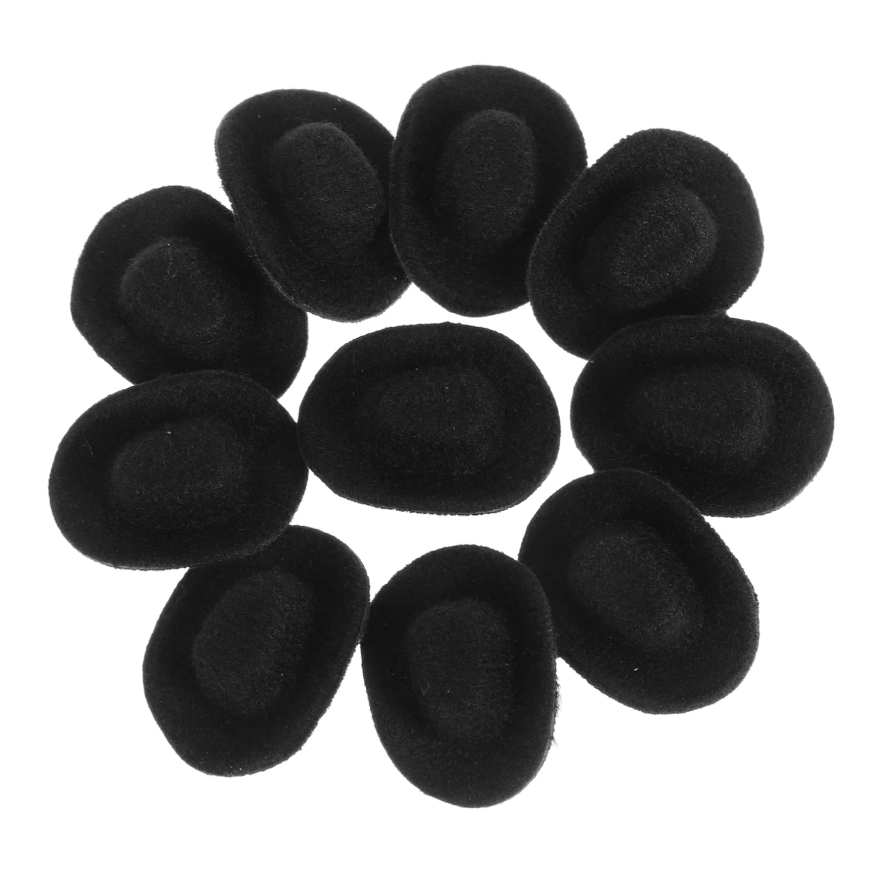 LABRIMP 10pcs Adorable Mini Hats for Dolls for Party Decorations DIY Projects