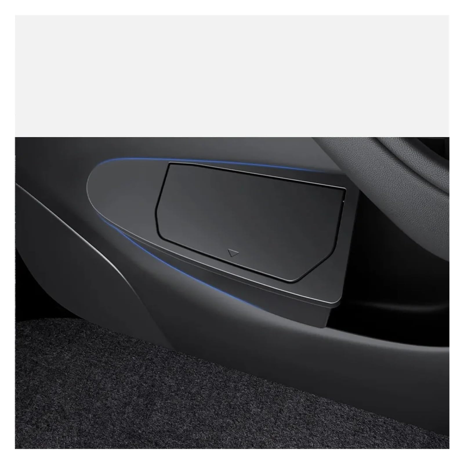 Auto Mülleimer Für Tesla Für Modell Für 3 Für Y Juniper Highland Seite Tür Mülleimer Müll Bin Mit Abdeckung Lagerung Box Veranstalter Mini Autos Mülleimers(2pcs)