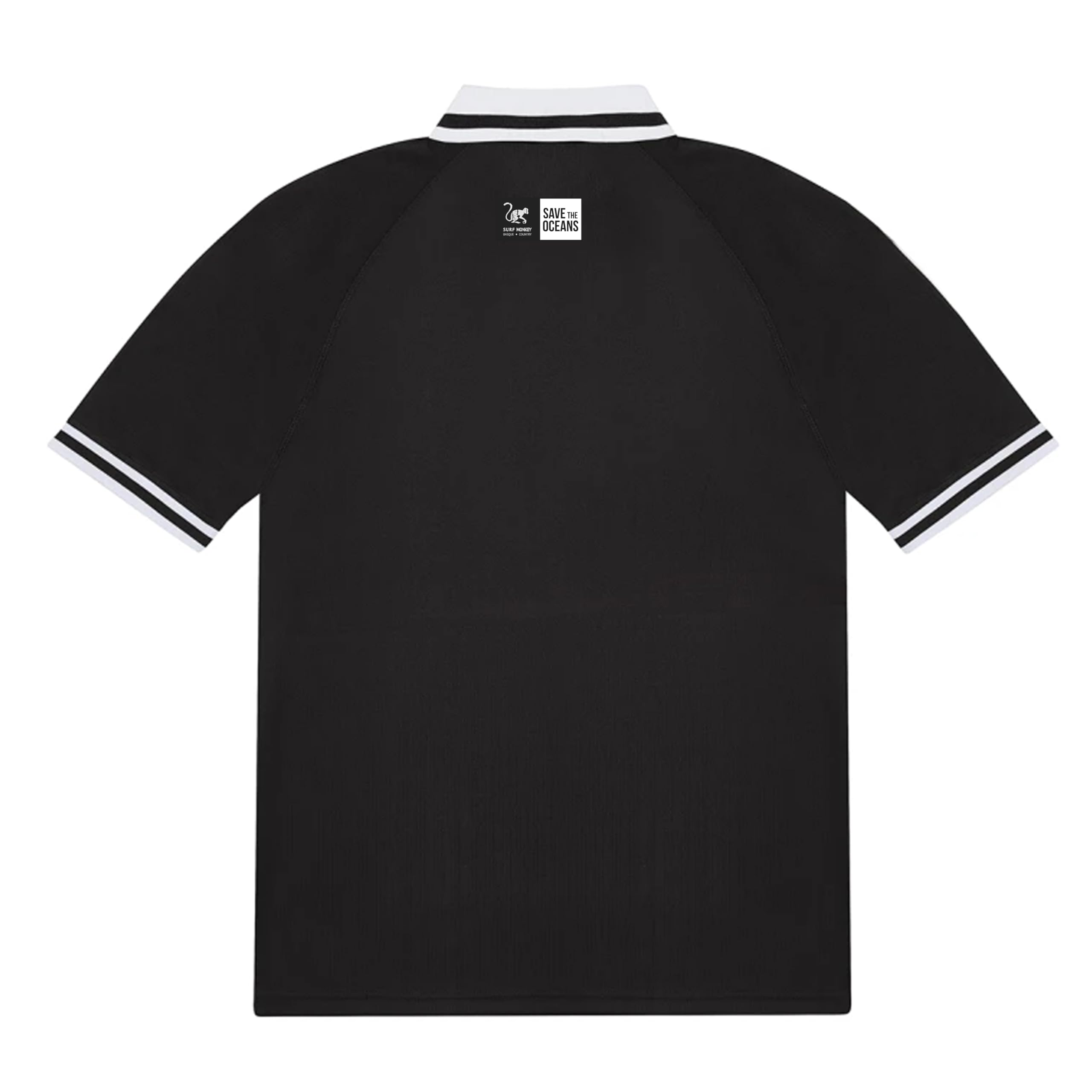 Surf Monkey Oversized Football Polo Shirt - Oddychająca - Recykling - Męska/Damskie