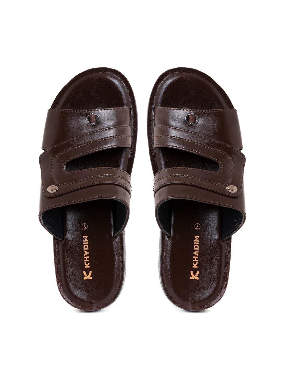 khadim's Casual Slip On Sandal for Men-picture-12
