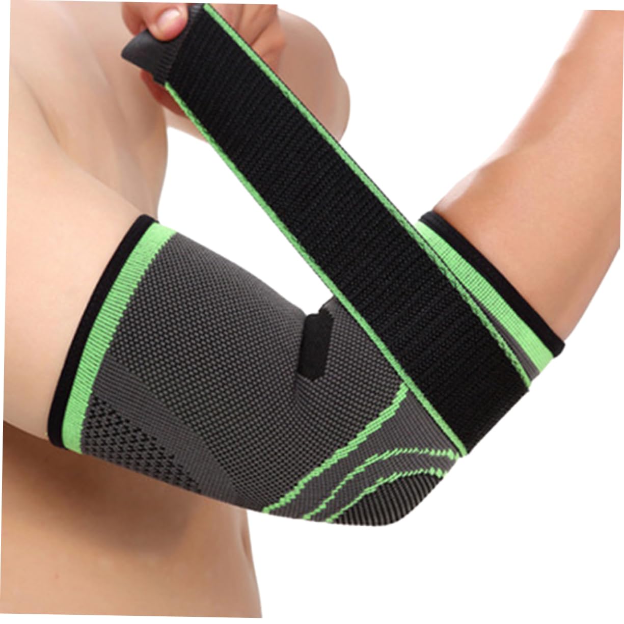 KOMBIUDA Football Elbow Sleeve Upper Arm Compression Sleeve Sports Compression Elbow Guard