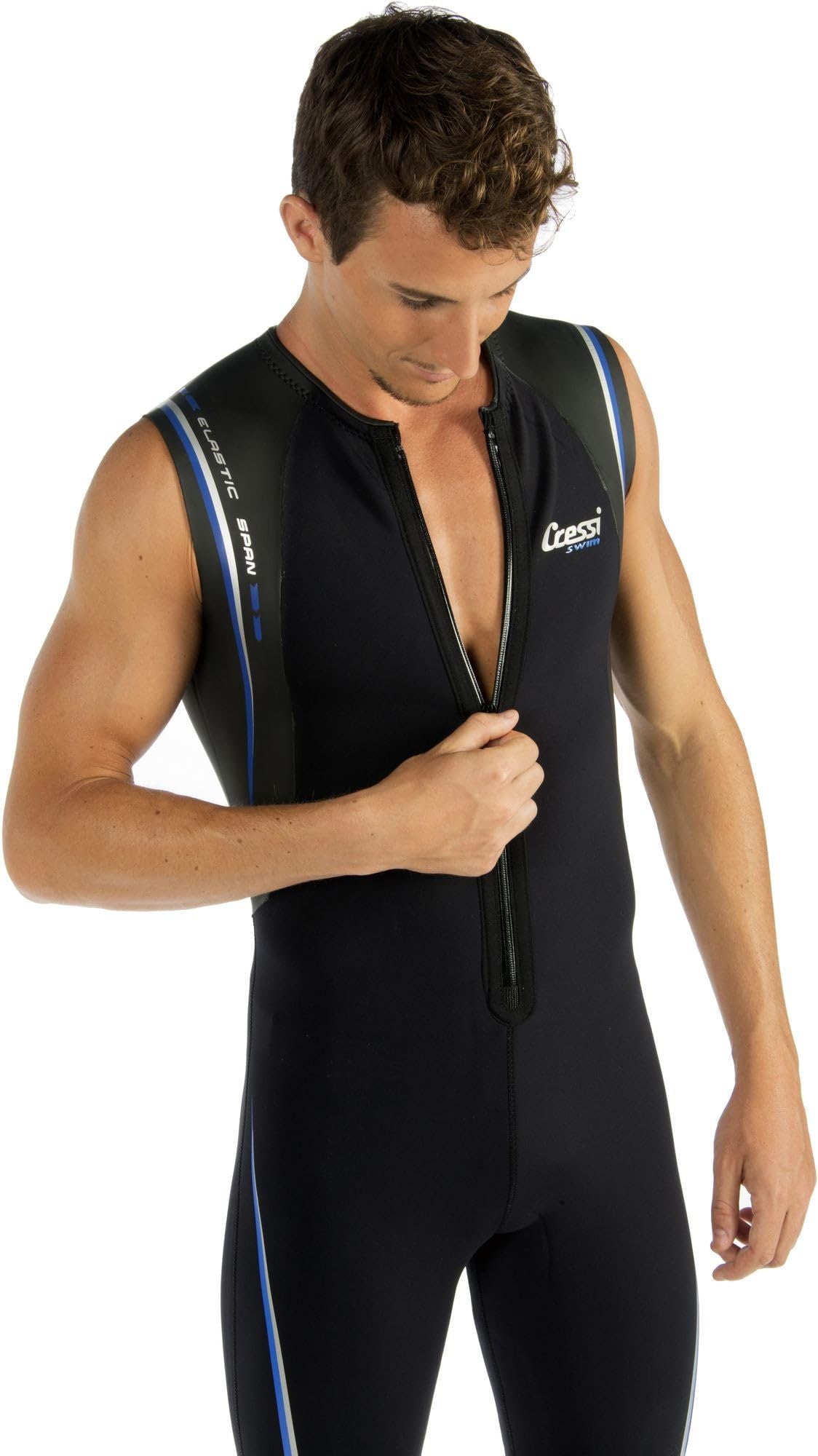 CRESSI Termico Man Wetsuit 2 mm, Muta Shorty in Neoprene High Stretch Uomo