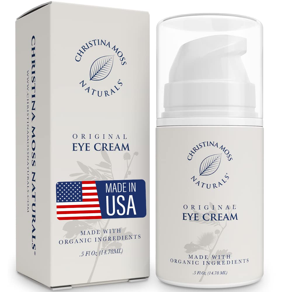 Eye Cream for Dark Circles and Puffiness with Organic Aloe