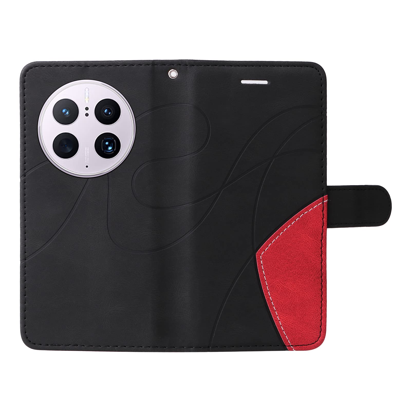 KANVOOS Cover per Huawei Mate 20 PRO, Cover a Libro Portafoglio in Pelle PU [Porta Carte] [Magnetica], Antiurto Flip Case Custodia per Huawei Mate 20 PRO (Rosso