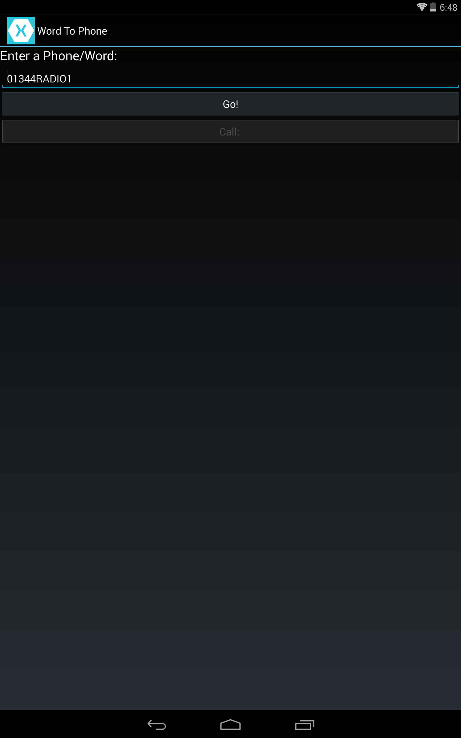 Word To Phone - App on Amazon Appstore