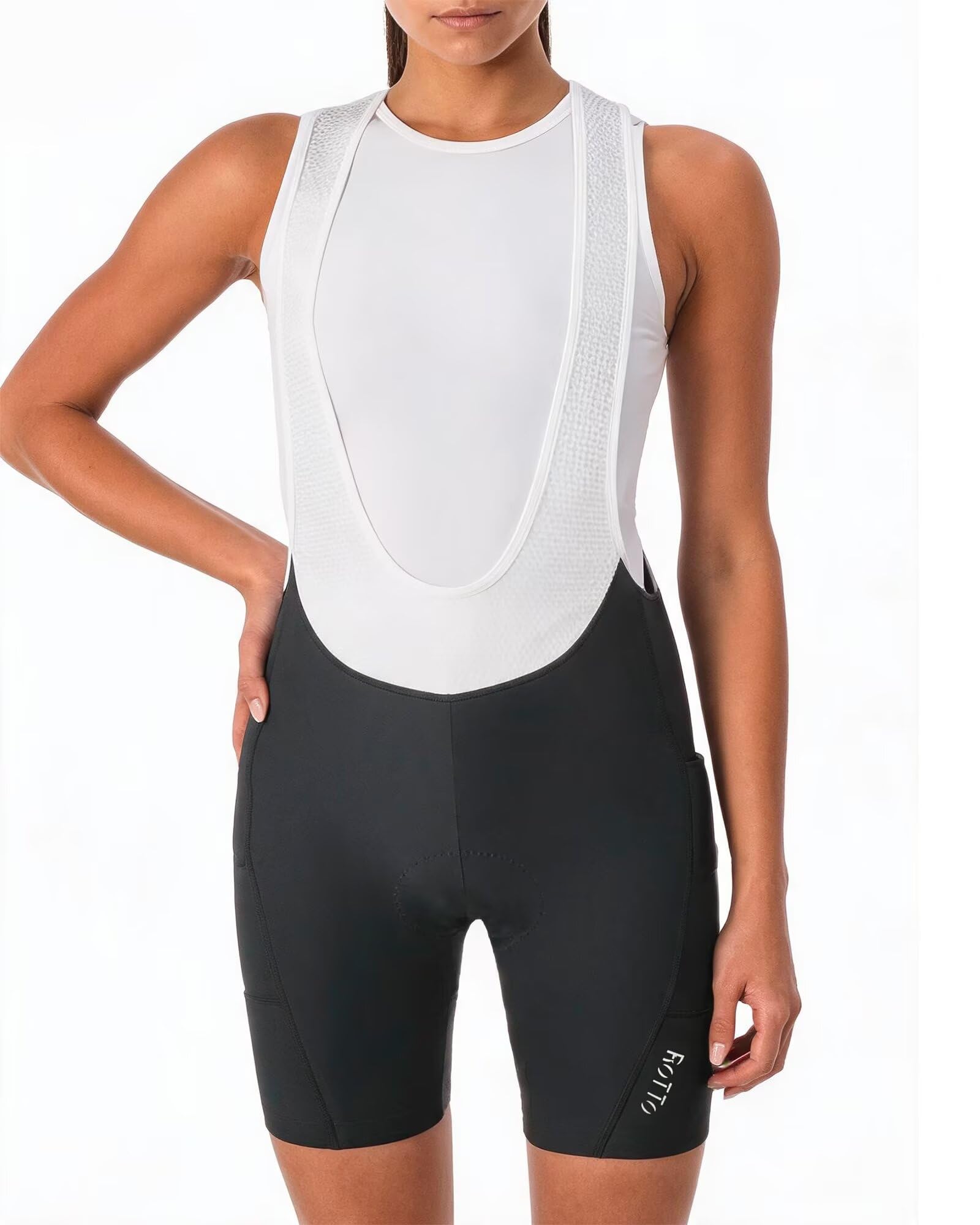 ROTTO Cuissard de Cyclisme pour Femme, rembourré d'éponge et de Gel, Respirant et Ultra-Extensible