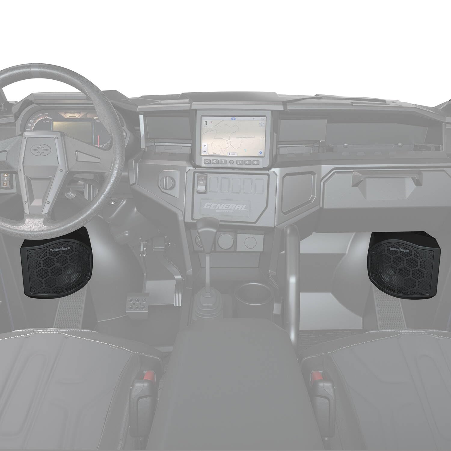 Polaris Off Road Stage 4 Ride Command Audio Kit by Rockford Fosgate