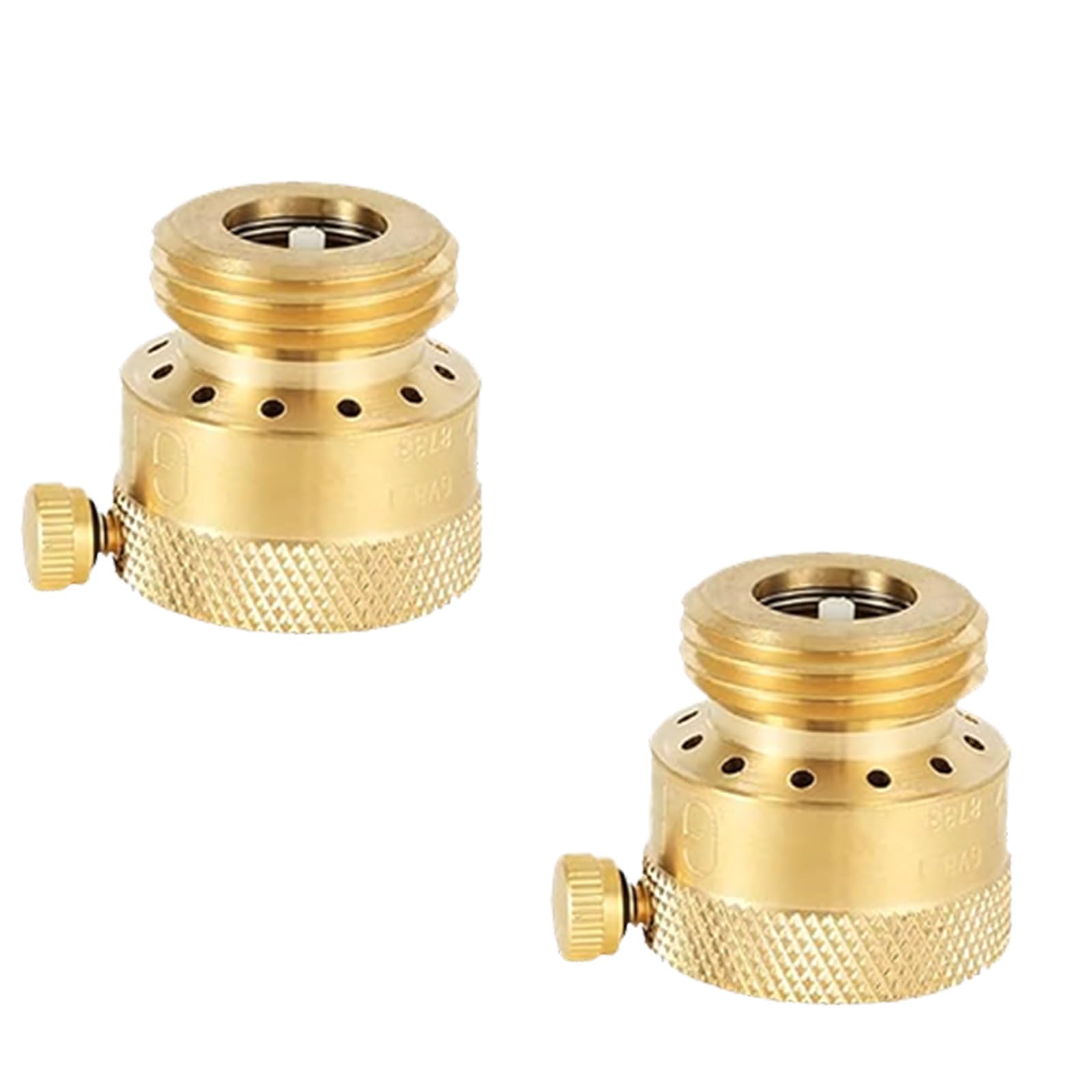 2Pcs Faucet Vacuum Breaker Brass Anti Siphon Device 3 / 4inch Hose Bib Backflow Preventer for Garden Hoses, Faucets for Garden Hoses
