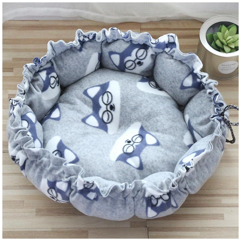 YOUCAI Dog Bed Washable, Soft Cosy Dog Sofa Bed Puppy Bed Cat Sofa Bed for Small Medium Large Pets, Soft Cushion Round Nesting Cave Bed,06,70cm — image 1