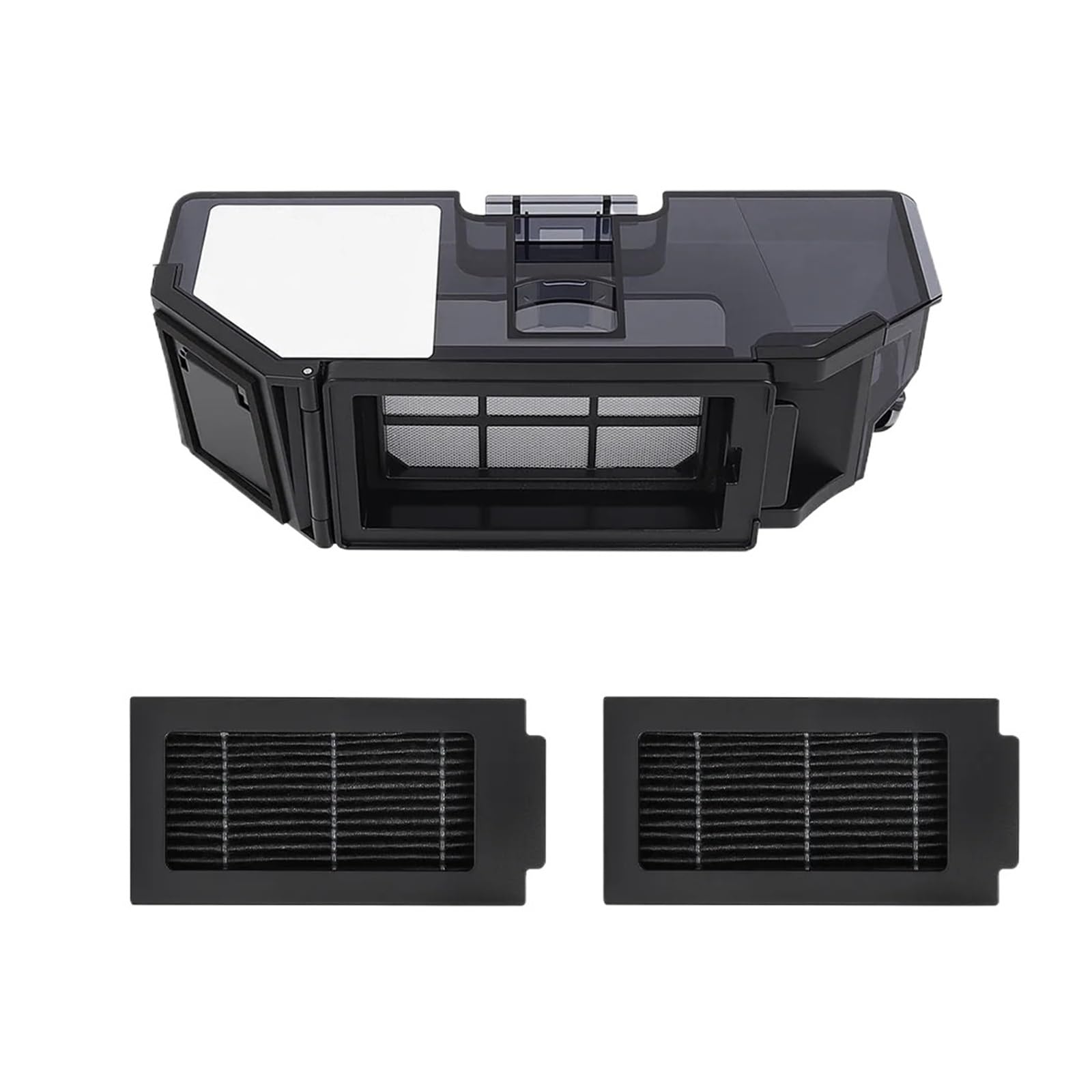 MDLGUSLFHEI Proof Dust Box，Compatible For Ecovacs，Deebot，T50 Pro T50 Pro Omni T50 Omni T50 Max PRO OMNI Robot Vacuum Leak Proof Dust Box(3PCS SET)
