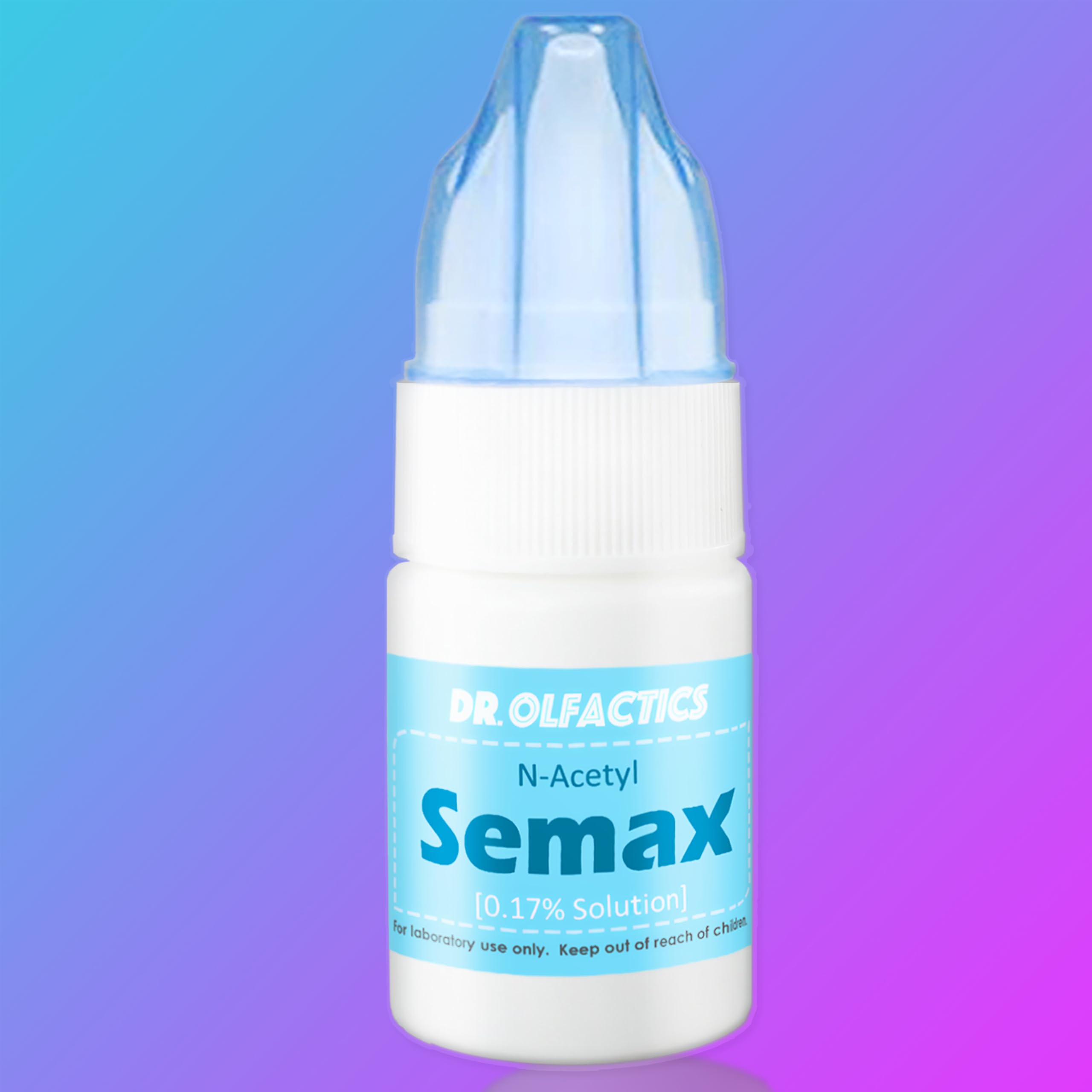 N-Acetyl Semax Solution in Bottle (56mg, 33mL, 0.17%) Purity 99.8% - 3rd Party Tested