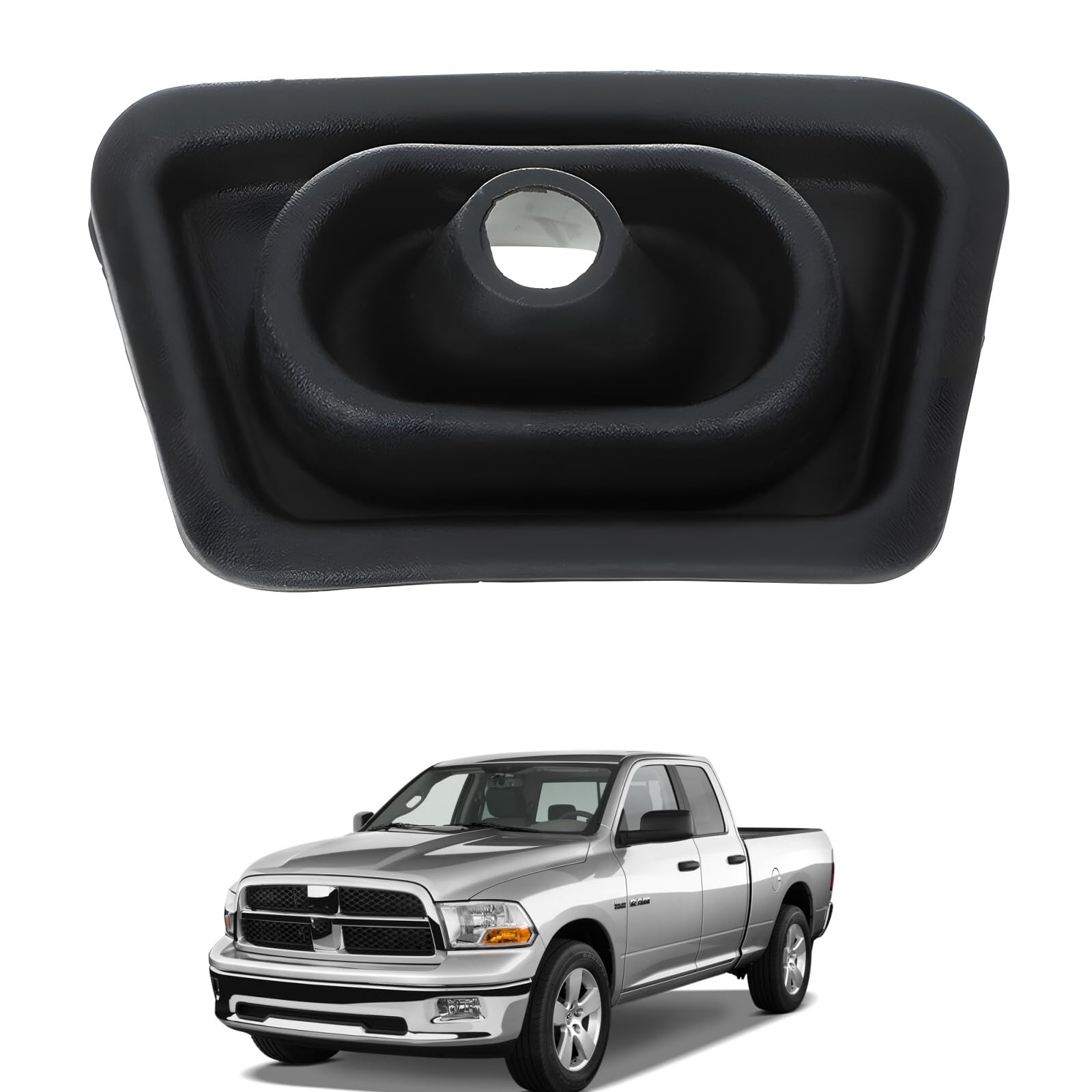 HSOKEW 68400287AA Gear Shift Lever Boot for Do dge Ram 1500 2011-2013, Ram 2500 2011-2016 2018 2021-2022 Ram 3500 2011 2013-2018 2021-2022 Gear Shift Dust Cover Replacement