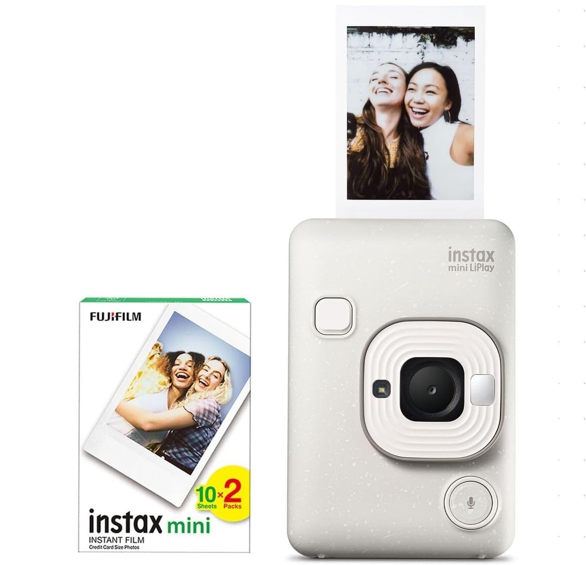 Fujifilm Instax Mini Liplay Hybrid Misty White Fotoğraf Makinesi