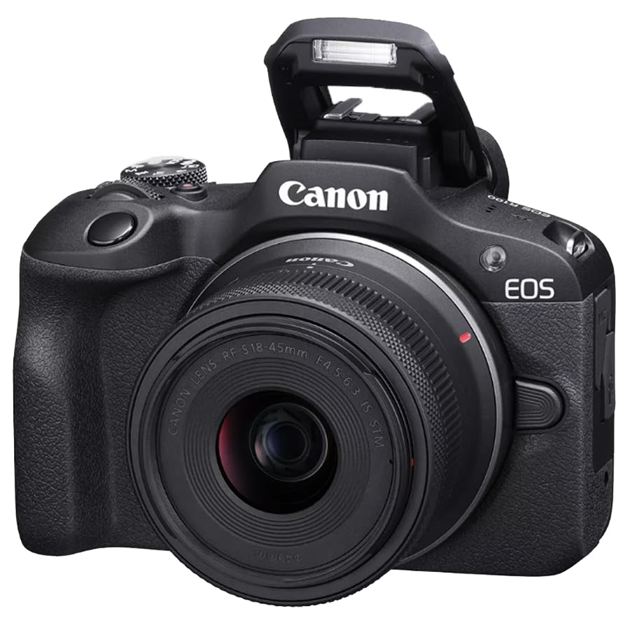 Canon EOS R100ミラーレスカメラ セット Canon】 キヤノン ミラーレス カメラ EOS R100 レンズキット 18-45mm