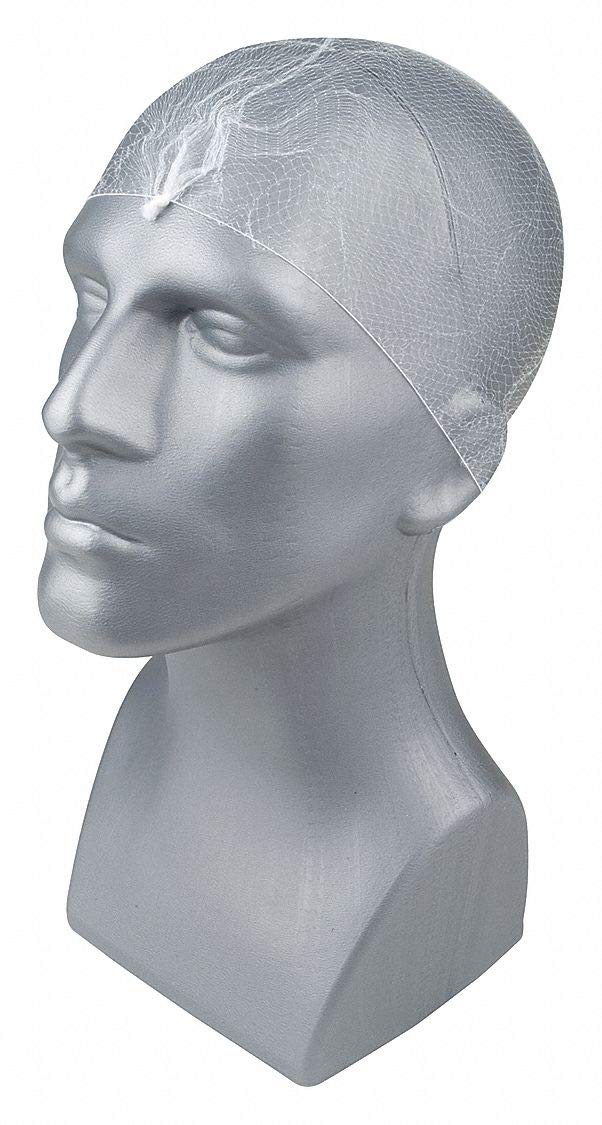 CONDOR29JW46 Hairnet, White, Nylon PK144