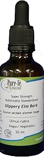 Slippery Elm Bark Super Strength Holistically Standardized Fluid Extract 50ml
