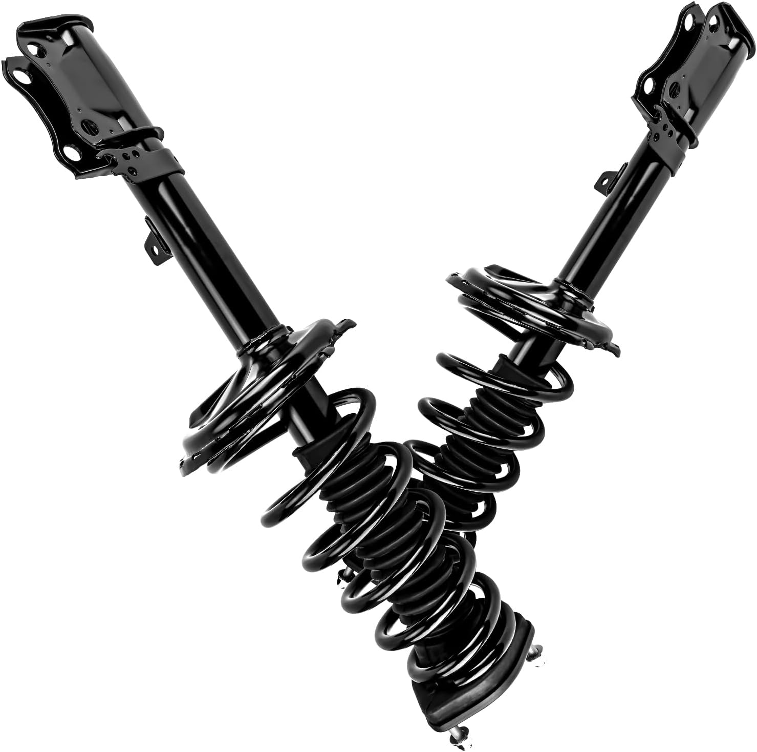 Torchbeam Rear Struts Assembly w/Coil Spring Shocks Absorber Replacement for Toyota Venza 2009-2012 172966/172967