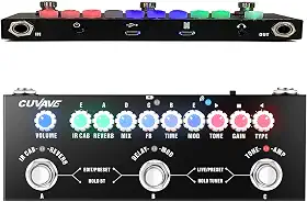 Cube Baby Pedal de Guitarra de Múltiplos Efeitos - Delay, Reverberação, Phaser e Chorus