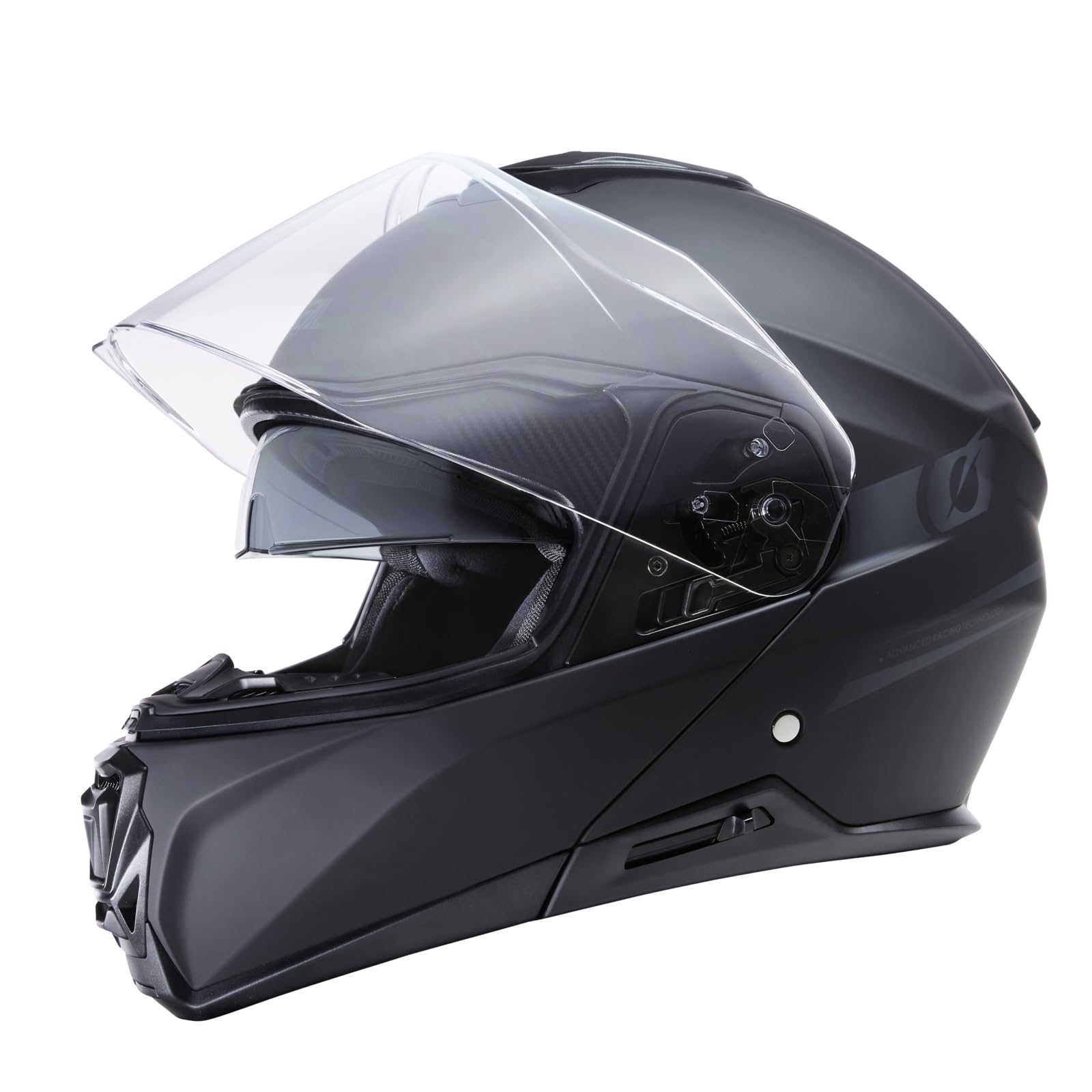 O'NEAL Motorcycle Helmet Enduro Touring Adventure Good Fit, Pinlock & Bluetooth Enabled Integrated Sun Visor D-SRS Helmet Square V.23 Adult Black Grey Neon Yellow XS