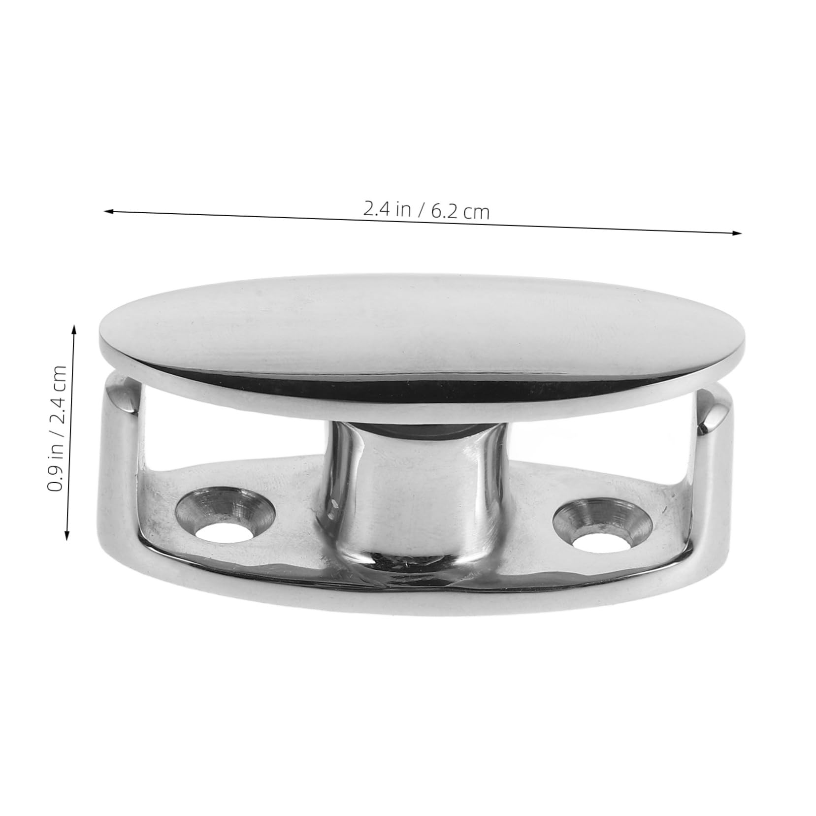 BESPORTBLE Boat Dock Cleat Rotating Rope Cleat Marine Hardware for Flag Pole Boat