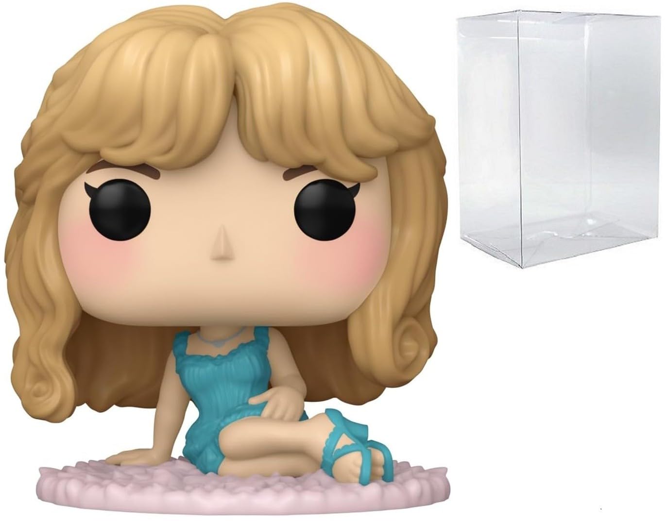 POP Rocks: Sabrina Carpenter - (Night Gown) Funko Vinyl Figure (Bundled with Compatible Box Protector Case), Multicolored, 3.75 inches