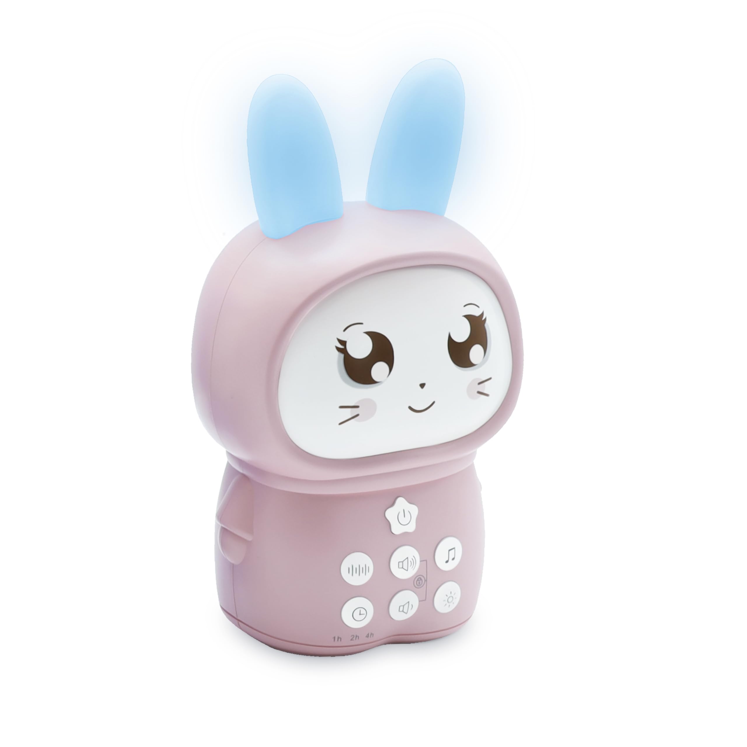 Coniglietto MyHummy 5in1 Assistente Sonno - Rumore Bianco, Vibrazione, Luci | Per Bambini Ecru-Grigio - Foto 12