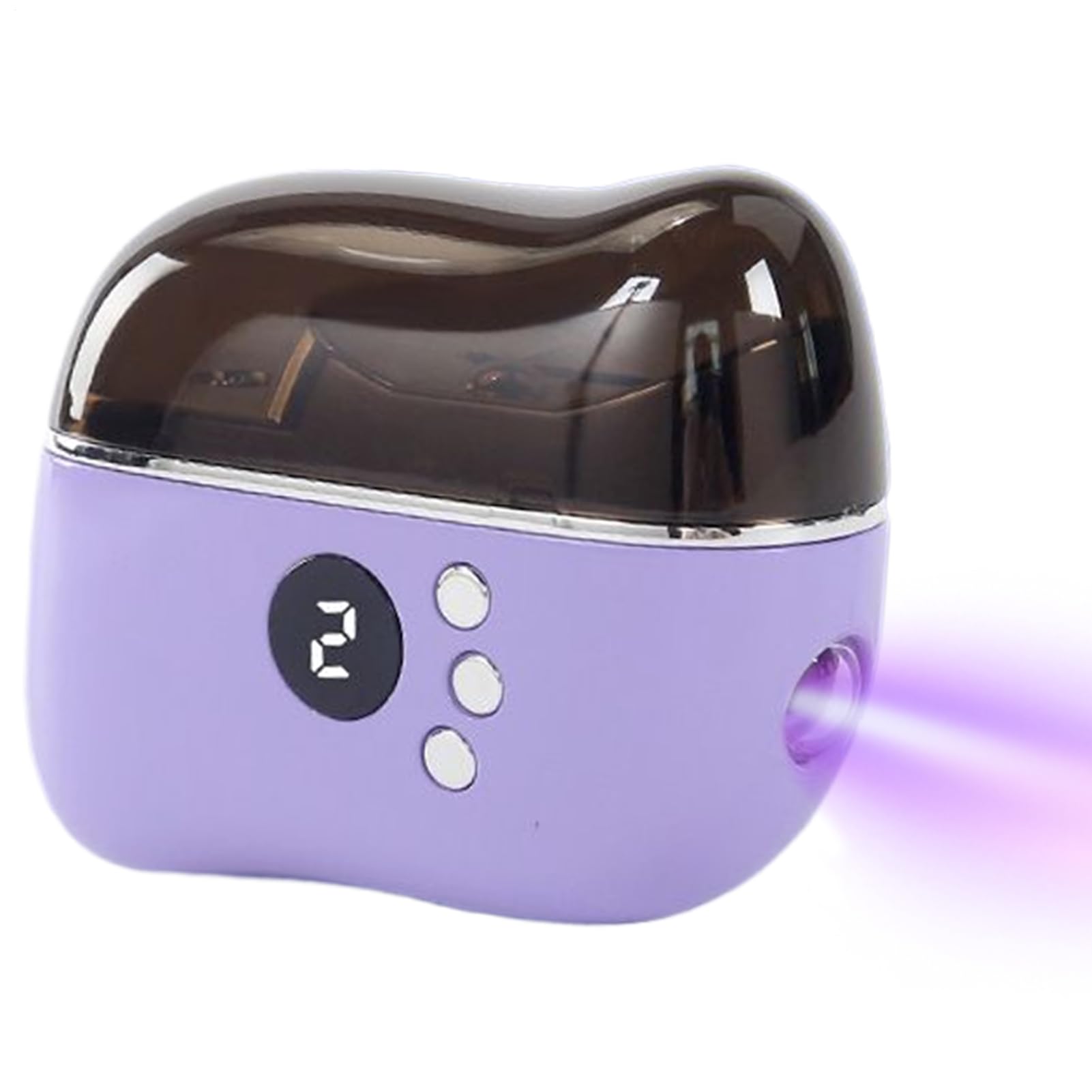 Cortauñas Eléctricos Recortador de Seguridad Portátil de 3 Velocidades | Cortauñas con Luz Para Mujeres Hombres Ancianos Niños Hogar Viaje Salón Pies Manos Dedos