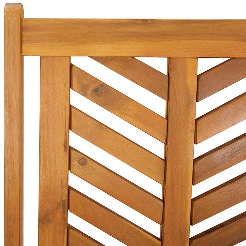 Hothingwell 9-częściowy zestaw do jadalni ogrodowej akacjowej brązowy | Lite drewno, olejowane wykończenie, nowoczesny design, na taras lub do ogrodu, 110 kg na siedzisko