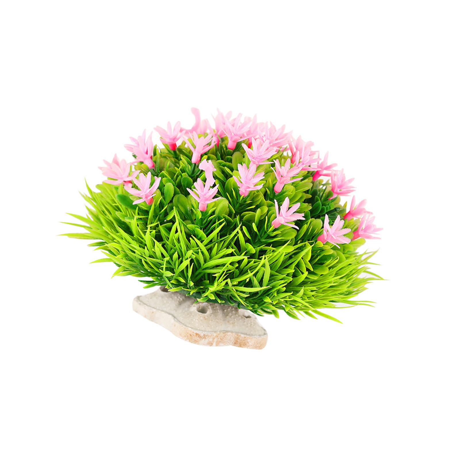 Hsioluted Realistic Aquariums Decoration Seaweed Artificial Flower Grass Plant for Fishtanks Home Use and Decors Grass Aquariums Plant