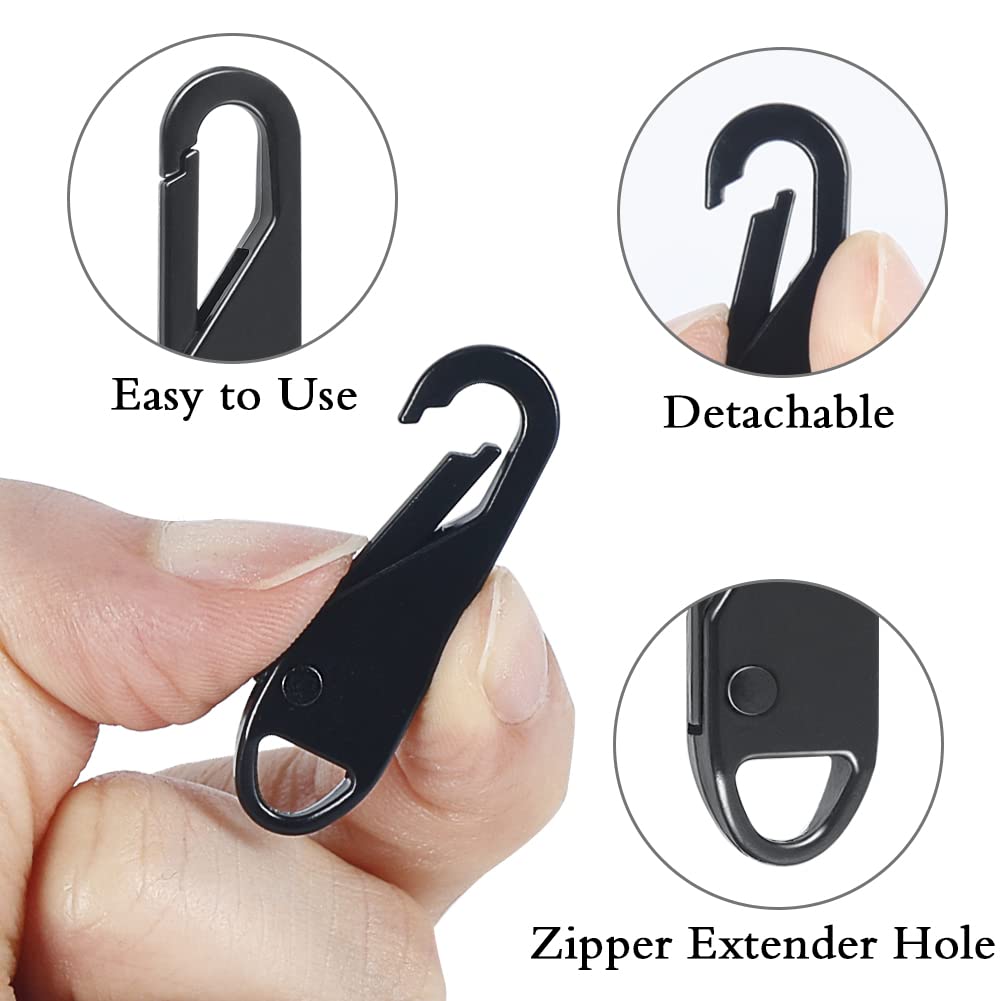 Reißverschluss Zipper, 12 Stück Universell Reißverschluss Reparatur Set