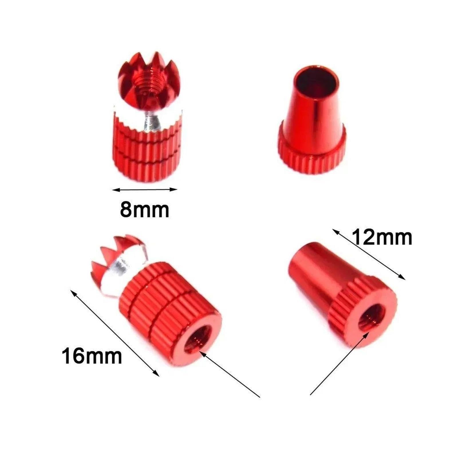Palos Cardán Aluminio M3 2Uds para FUTABA AT9 MC8B RC Reemplazo Controlador