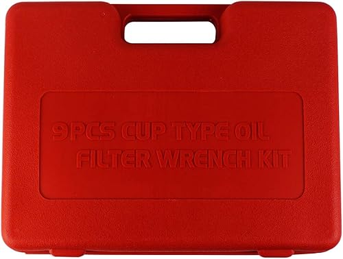 Miniatura 4 de Kit de herramientas de 9 piezas de llave de filtro de aceite incluye 1.063 in, 1.260 in, 1.417 in, 2.913 in, 2.976 in, 2.992 in, 3.386 in, 3.661 in
