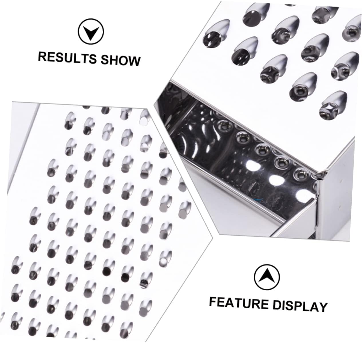 Cheese Grater, 1pcs Four-Sided Grater Cooking Slicer Grater for Vegetables Kitchen