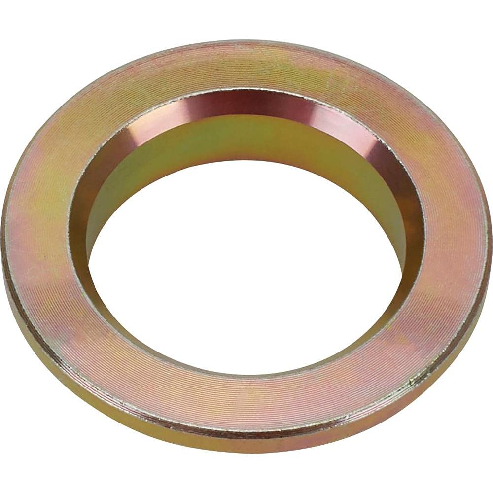 Speedway Motors Steel Cone Spacers for 5/8 Inch Rod Ends, Tapered Steel Spacer Set for Suspension Links, Steering Components and Shock Mounts, Zinc Plated Finish, Pack of 8