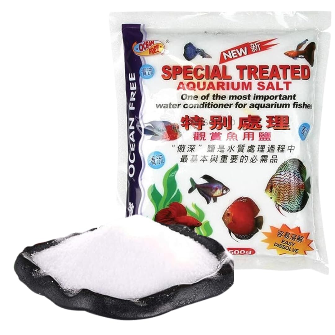 Premier Plants Aquarium Salt Special Treated Aquarium Salt with a Water Conditioner for Aquarium Fishes (500 Gram) (B0CJ3FS38T) Amazon Price History, Amazon Price Tracker