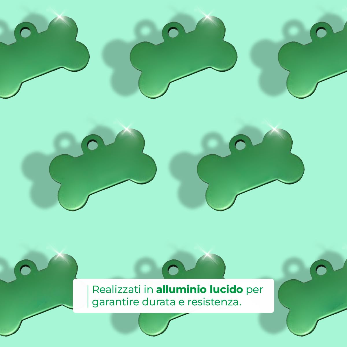 30 Pz Medaglietta Cane Personalizzata, Etichetta Incisa Vuota, Targhette Per Cani Gatti In Acciaio Inox, Timbratura Etichette Stampaggio Per Fai Da Te 30 Portachiavi (15 Rotondi, 15 Rettangolari - Foto 2