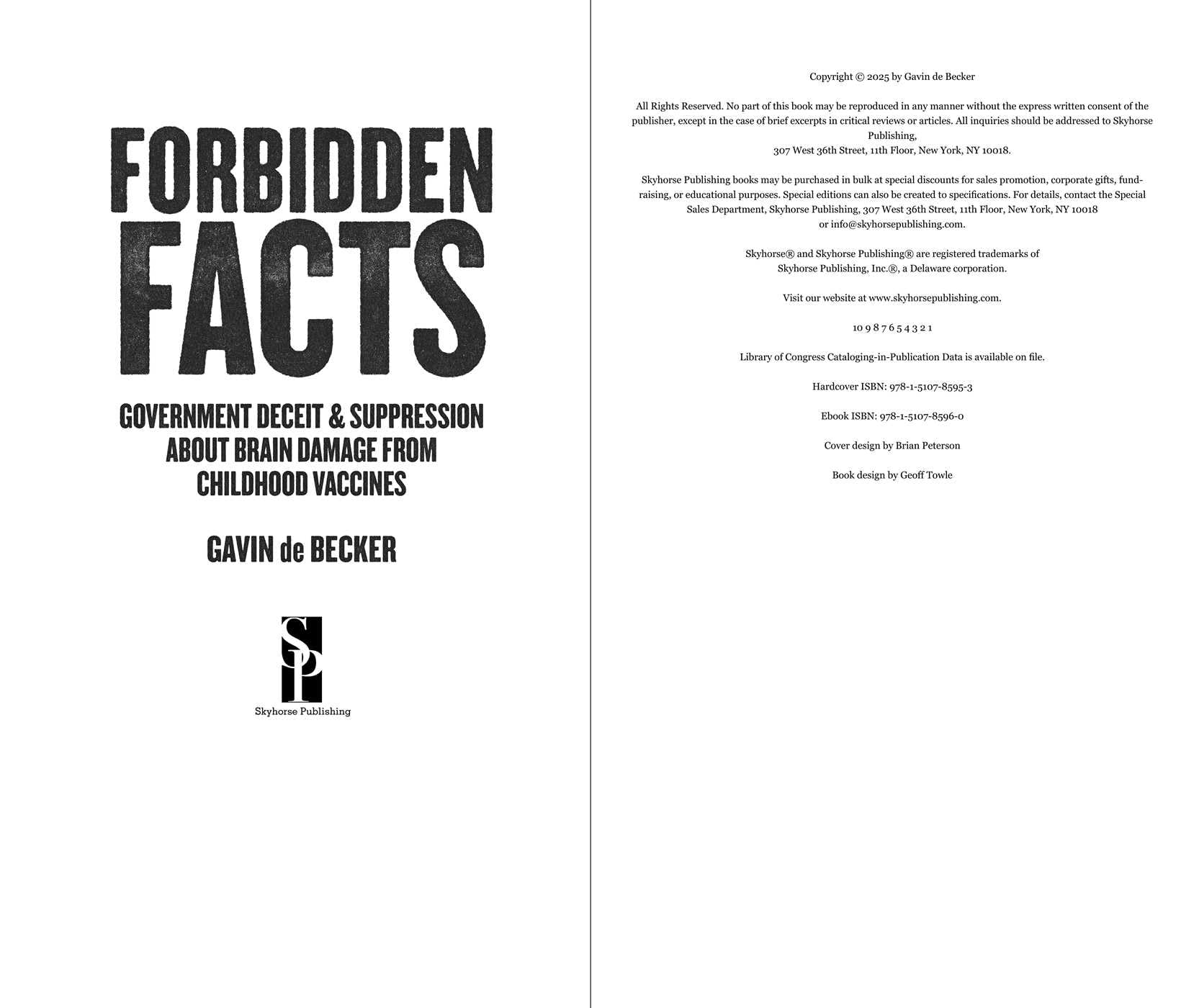 Forbidden Facts: Government Deceit & Suppression About Brain Damage from Childhood Vaccines