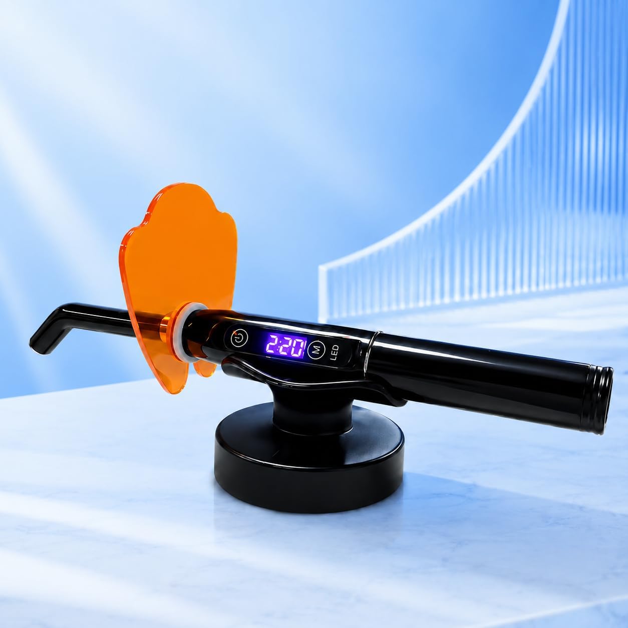 Handheld Portable LED Blue Light Tool with Display Screen for Resin Applications