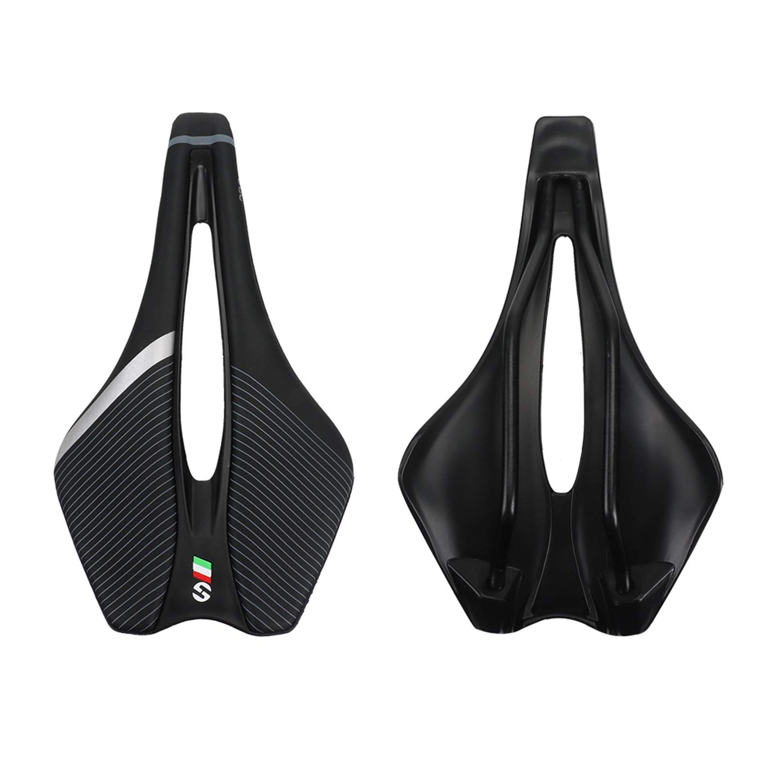 Sillin MTB Racing Bicicletas Sillín de Entrenamiento de calificación Hombre Triatlón Bicicleta Ligero Cojín Asiento Bicicleta SillíN