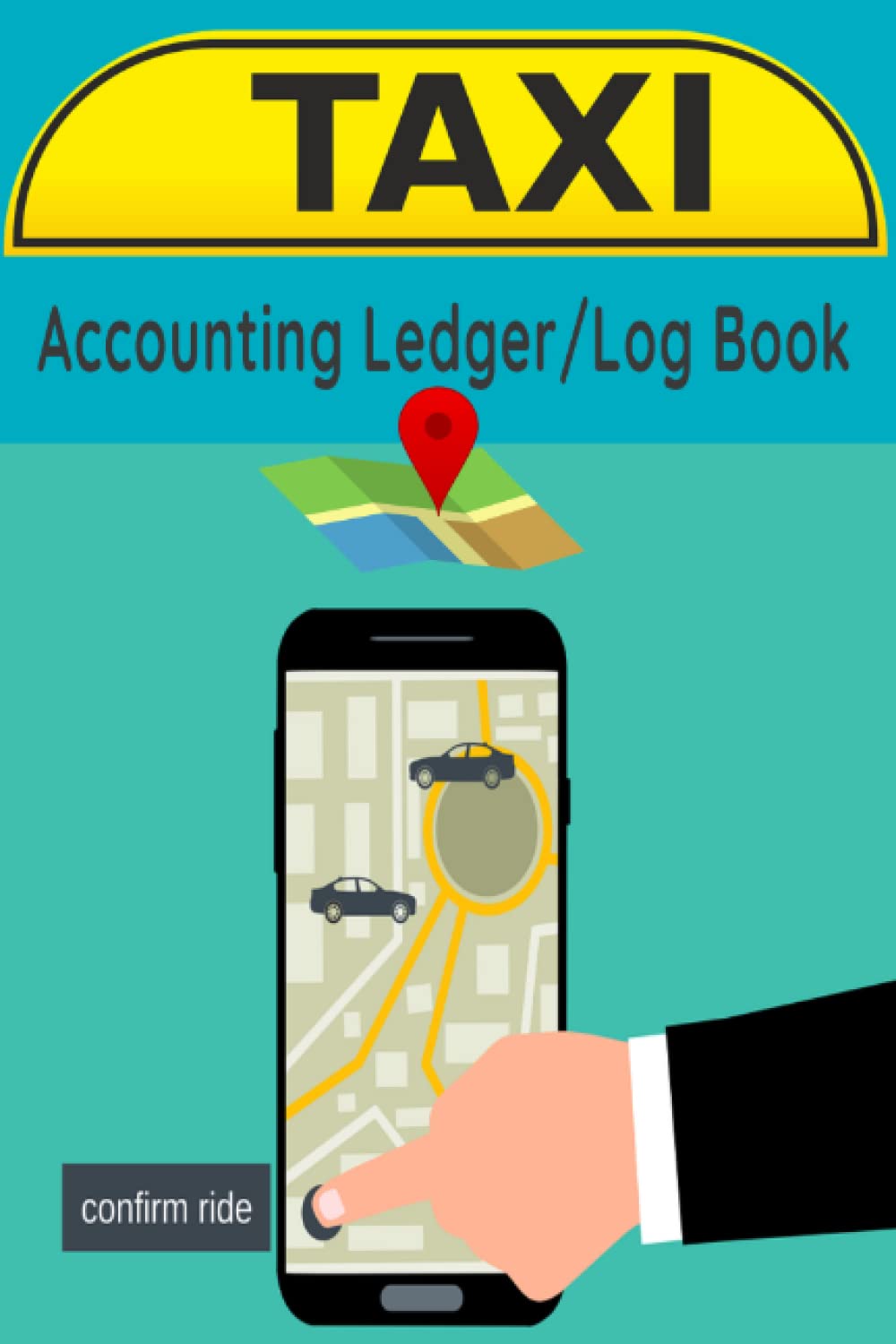 Taxi Accounting Ledger Log Book: Delivery Driver, Courier, Taxi Driver, Uber, Doordash, Shipt, & More to record Income and Expenses of daily, monthly, ... records and Income Tax preparation