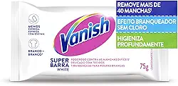 Vanish Tira Manchas Em Barra White 75G Para Roupas Brancas
